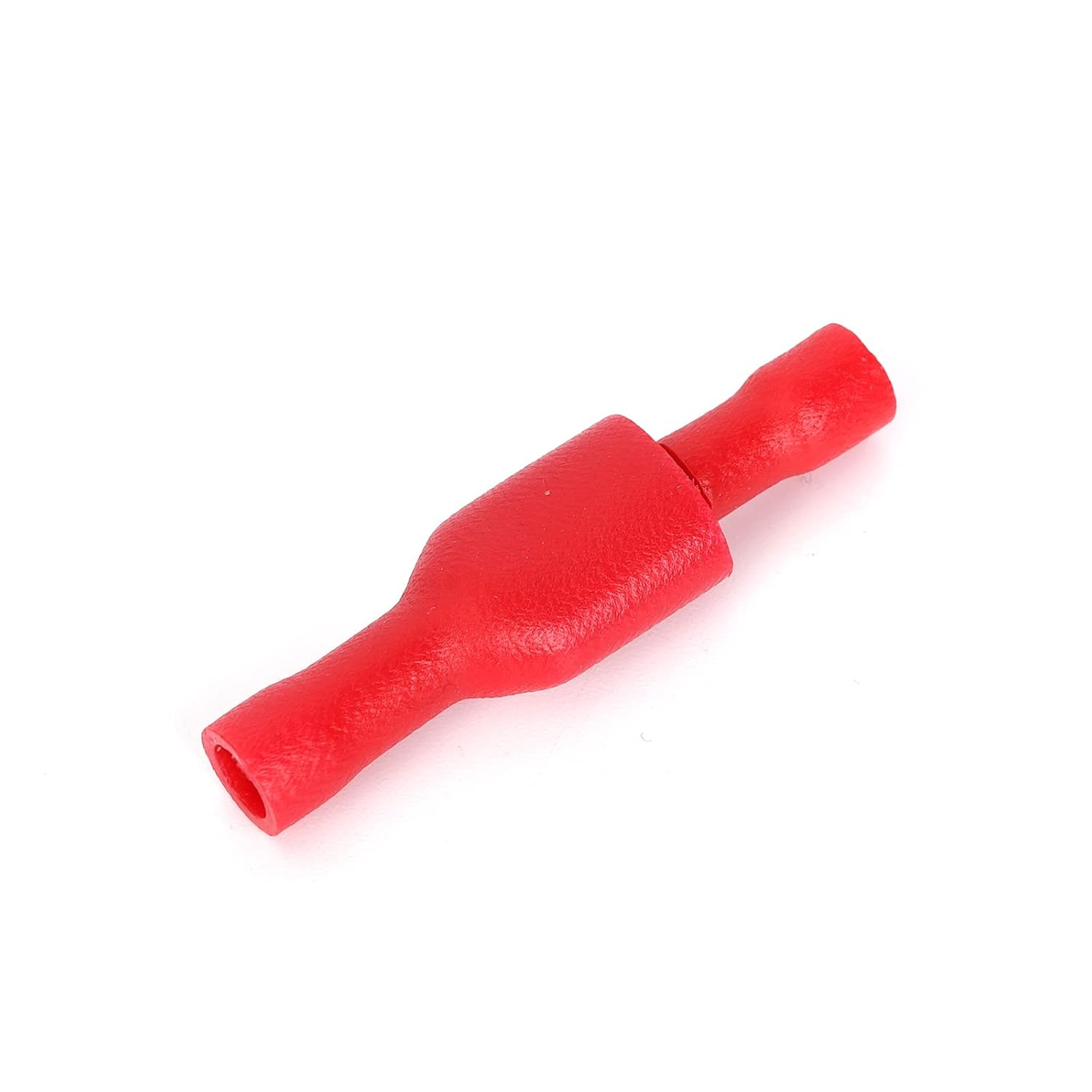 Ruimou 50Pcs Red 10A+12A AWG22-16 Crimp Spade Copper Connector(M+F), Insulated Quick Disconnect Terminals for Wire,Car,Electrical (Red)