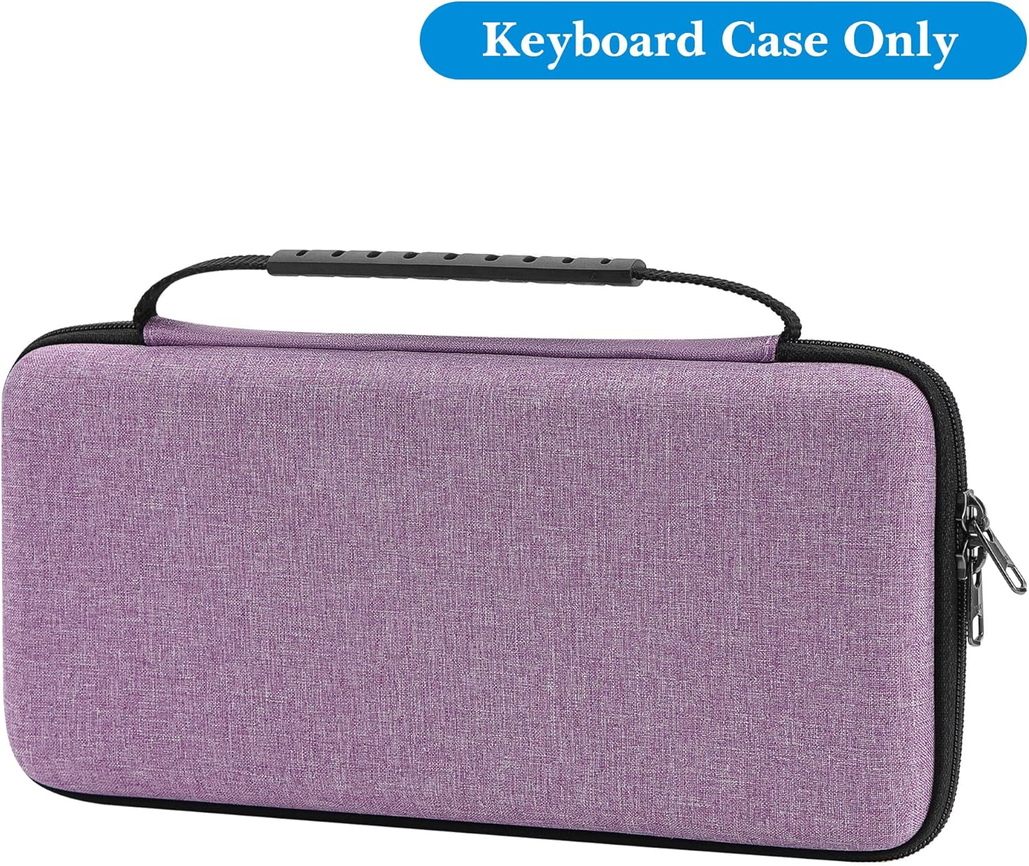 Geekria Keyboard Carrying Case, Hard Shell Protective Travel Bag for Small Compact Keyboard, Compatible with Logitech Pebble Keys 2 K380S / K380 (Lavender) - Blueberry image number 1