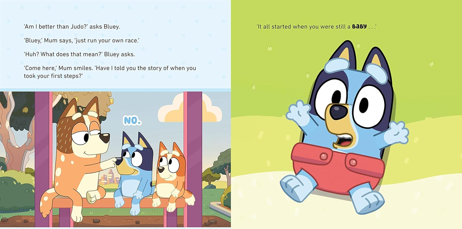 Bluey: Baby Race: a Hardback Picture Book image number 3
