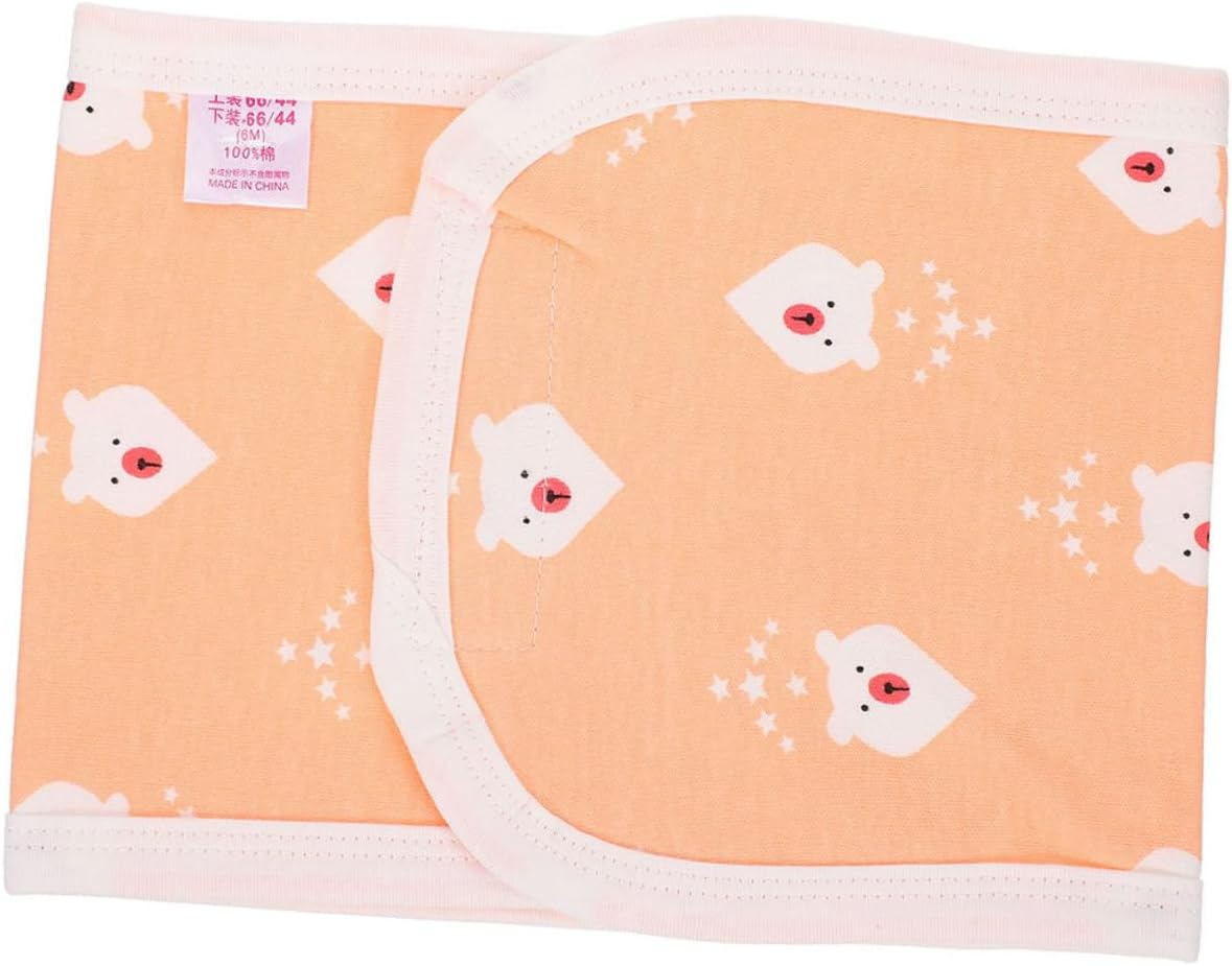 Newborn Cotton Belly Band Baby Navel Strap Cartoon Print 80Cm Warm Belly Protector for Infant Nursery Cord Wrap Autumn Winter image number 5