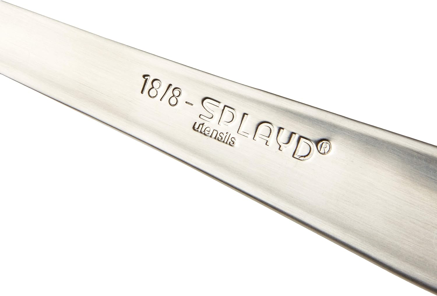 Splayd Black Label Stainless Steel Satin Utensils 8 Piece Set | All-In-One Knife, Fork, and Spoon | Premium 18/8 Stainless Steel with Satin Finish | 178 Mm Length image number 3