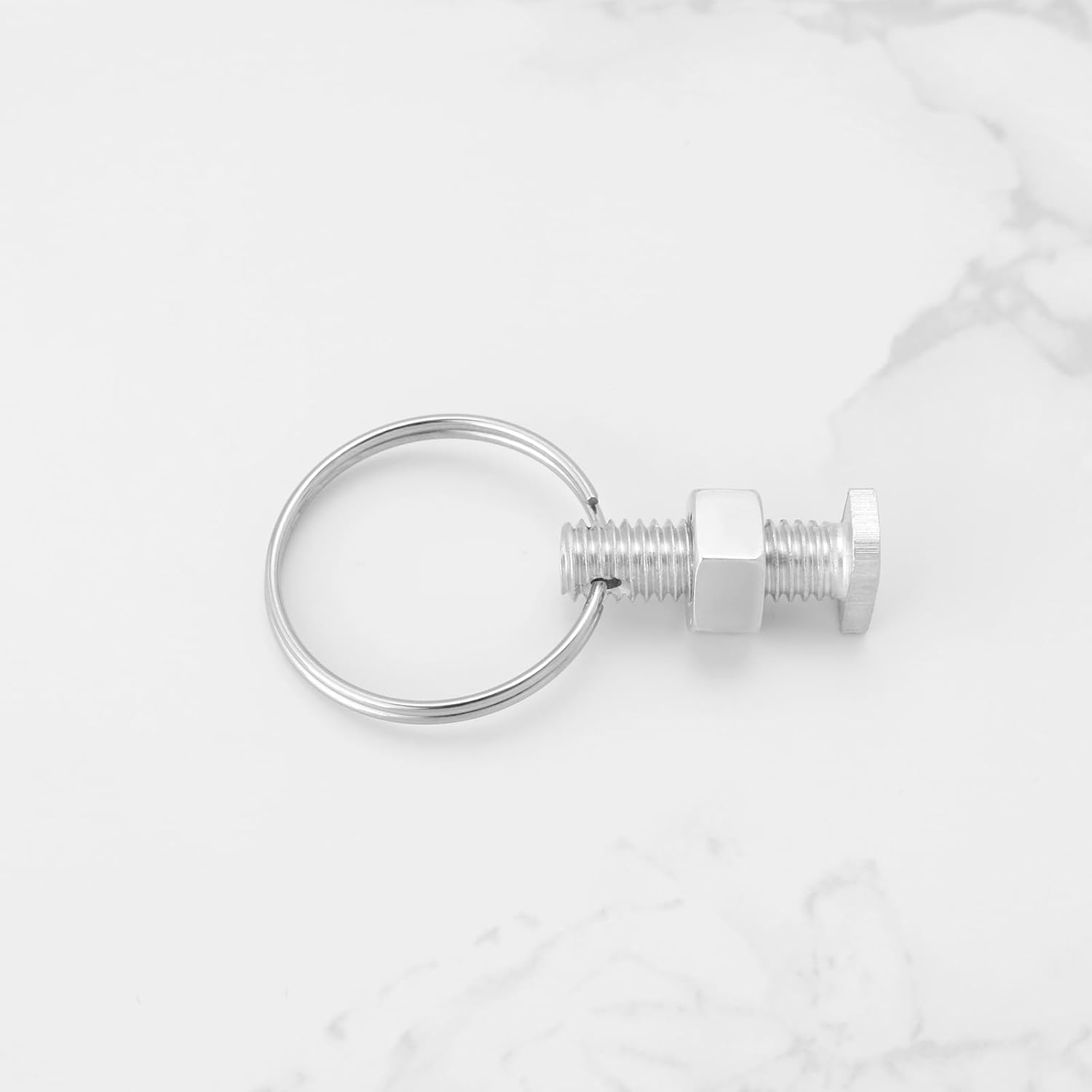 LT Easiyl 15PCS Greenhouse Bolts with Rings Suitable for Greenhouse Glass Rod Channels from 6.5Mm -10.5Mm Wide for Climbing Plants, Building Greenhouse 22X10Mm Silver image number 4