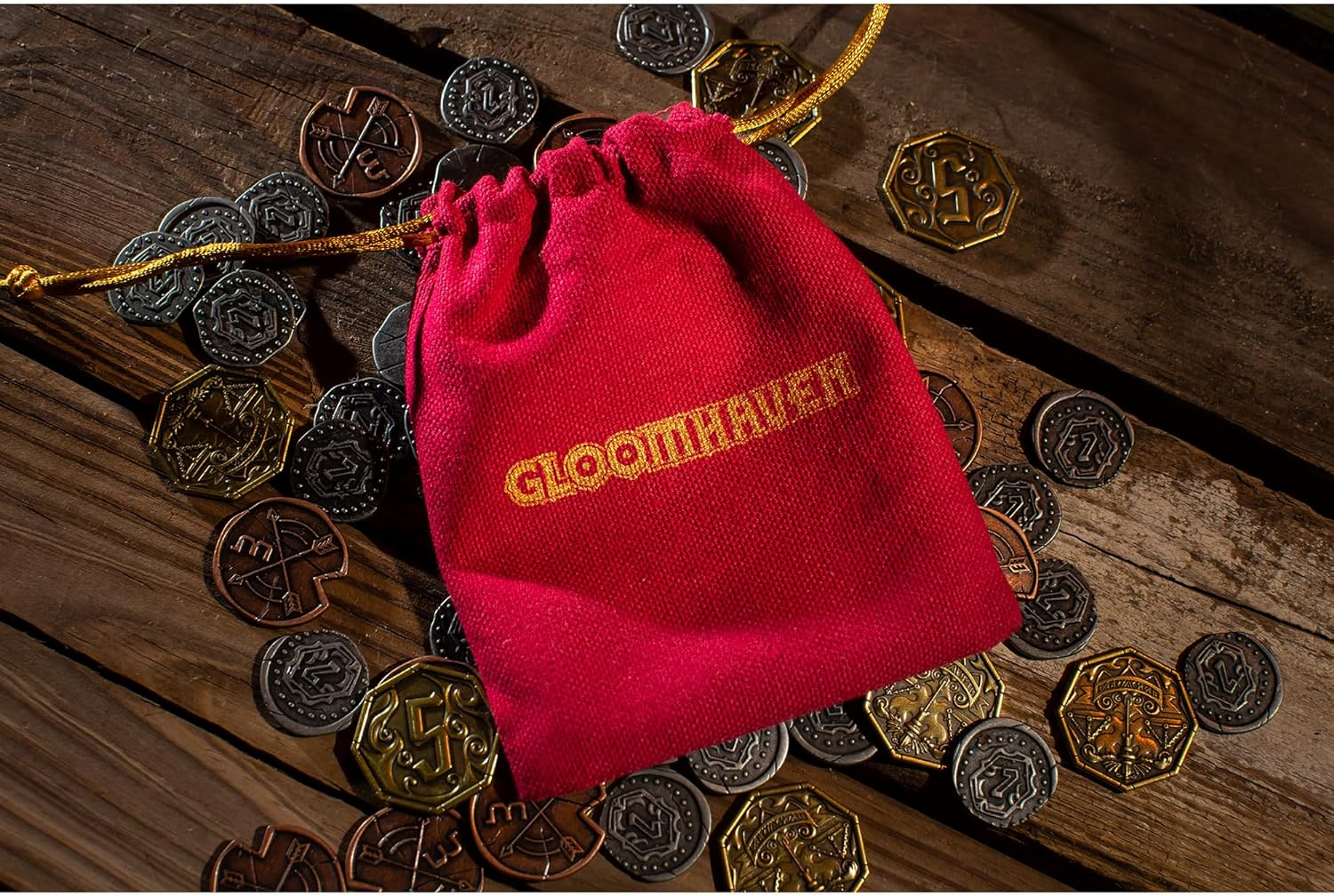 Cephalofair Gloomhaven Upgrade Metal Coins Set image number 2