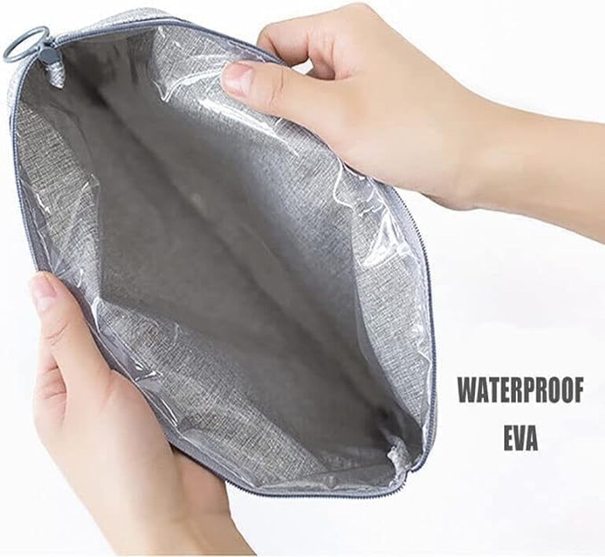 FIME Compression Packing Cubes for Carry on - 7-Piece Set with Shoe Bag, Travel Toiletry Bag & Laundry Bag -Travel Compression Bags, Luggage Organiser, Expandable Storage - Travel Essentials (Grey) - Coffee image number 5