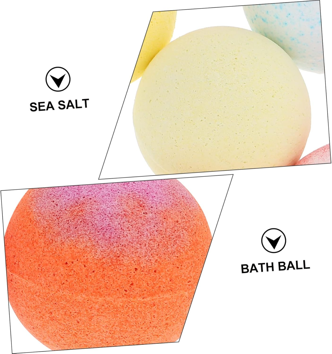 HONITANO Aromatherapy Gift Spa Birthday Salt Lavender Shower Steamer Bomb Bath Bathbomb Product Set Soak Magnesium Colour Essential Pack Bomb Relaxation Luxury Girl Skin Color Accessory Booms Beads -Bombs Glitter Tablet Soft Sensual Stuff Ball Foam Potion Salts Soap Tub Kit Bead -Bombs Gift Light Epsom Make Net 7Pcs Planet Tool Dr Filter Theme Hello Teenager image number 4