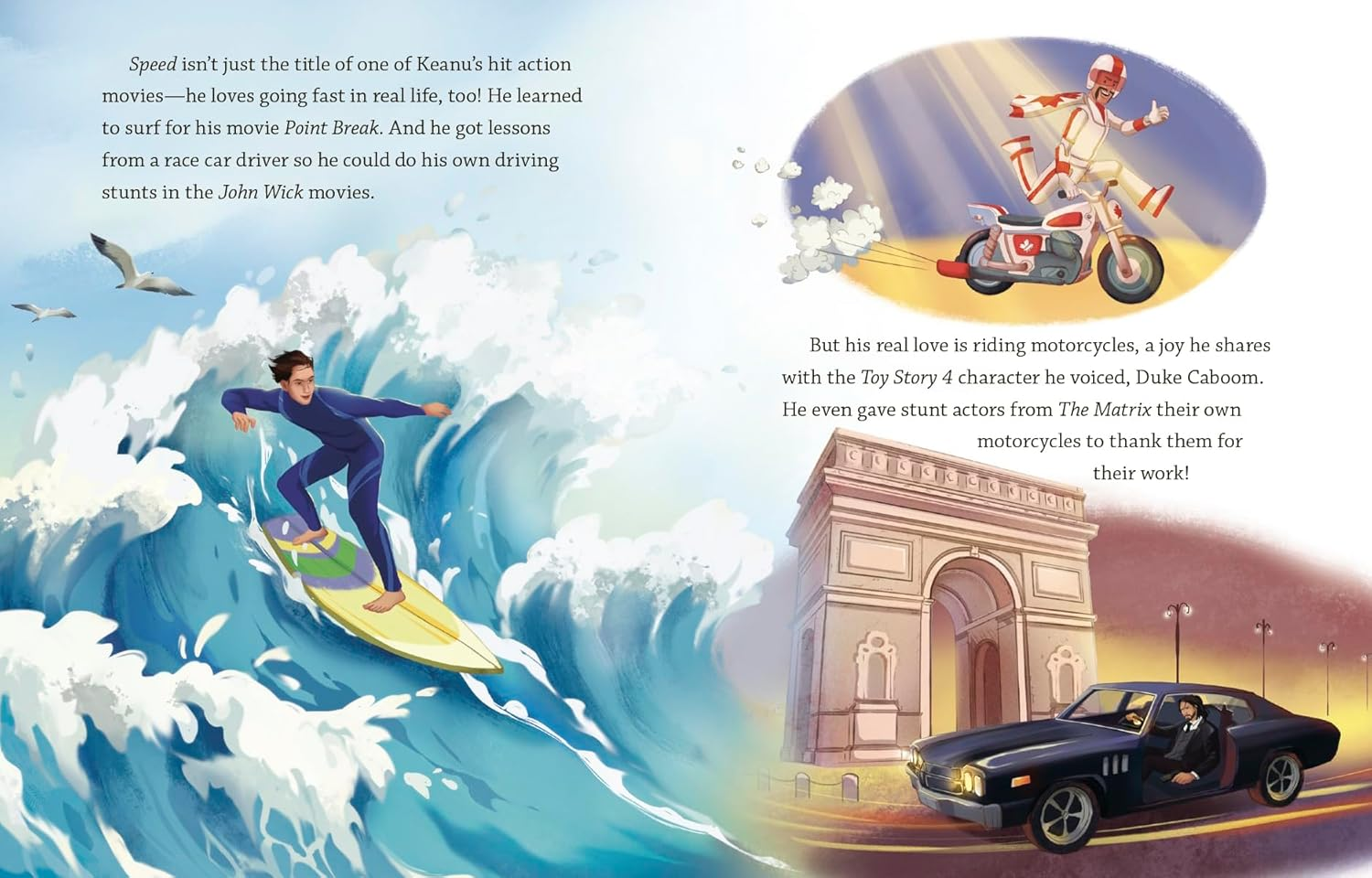 Keanu Reeves: a Little Golden Book Biography image number 1