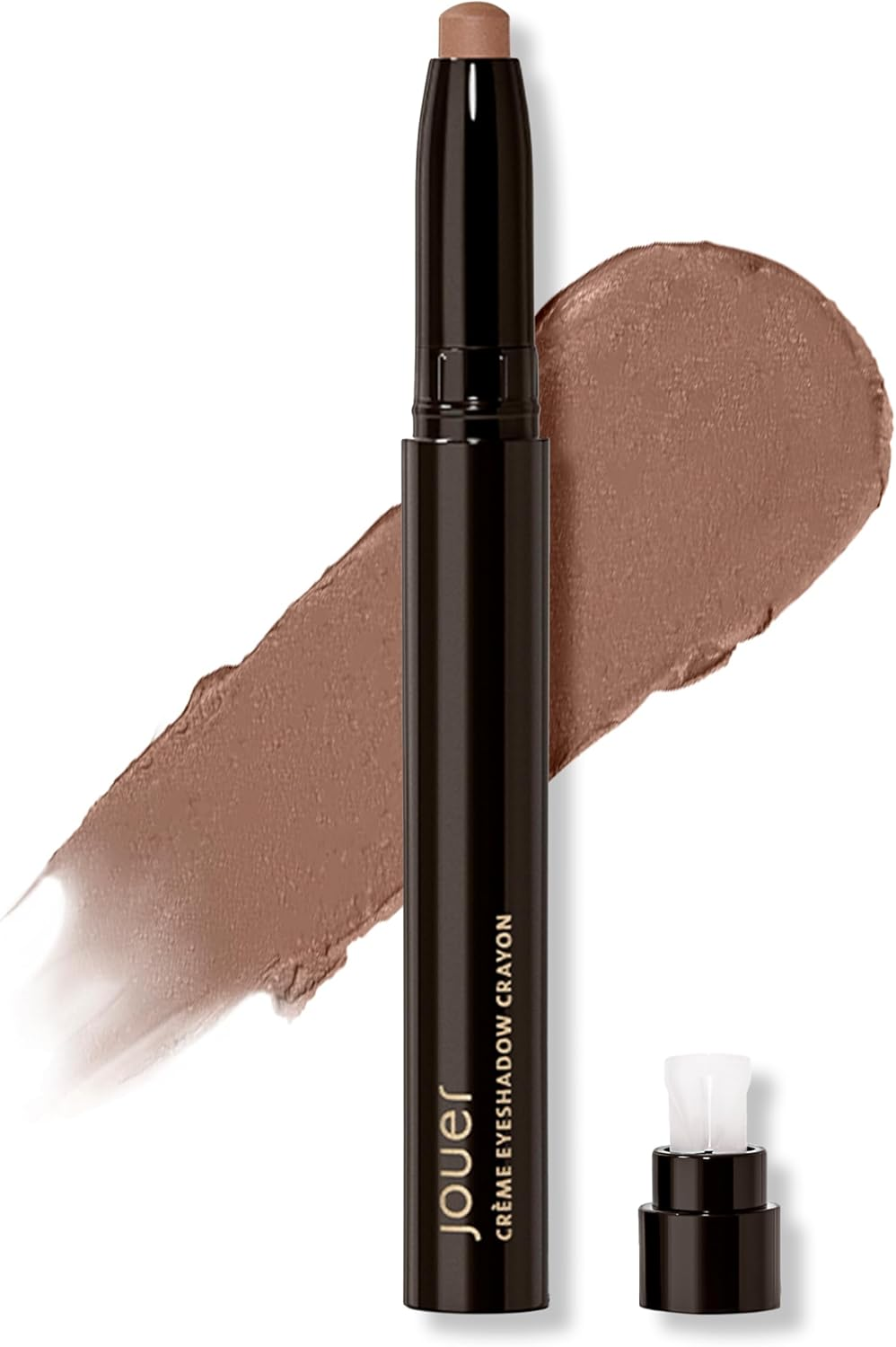 Jouer Creme Eyeshadow Crayon - Built-In Sharpener - Dermatologist Tested - Waterproof, Fast Drying & Crease Resistant Formula - Paraben, Gluten & Cruelty Free image number 4