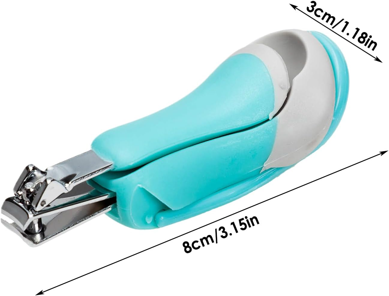 Nail Clippers - Baby Nail Trimmer Fingernail Clippers - Stainless Steel Toddler Fingernail Cutter Precise Tool for Children Boys Family Friends