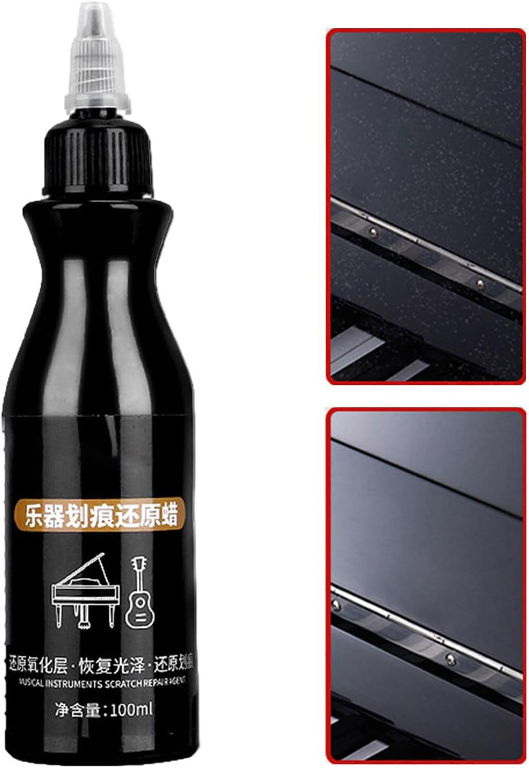 Restorer Scratch - Car Paint Restorer Scratch | Intuitive Remover, Automatic Paint Restorer, Scratches and Swirl Removal, Scratch Repair Agent for AC Stains image number 6