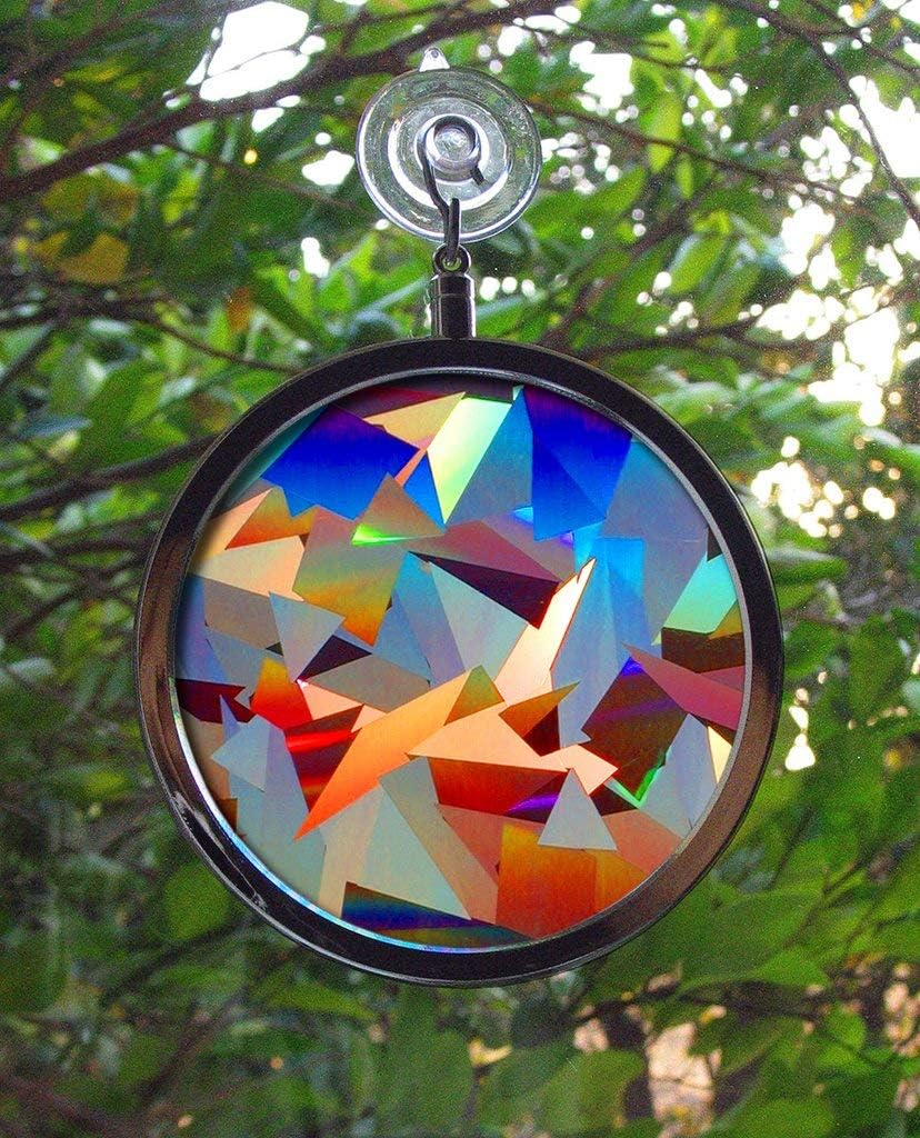 Suncatcher - Crystal Rainbow Window Sun Catcher - Includes a Bonus Rainbow on Board Sun Catcher image number 3