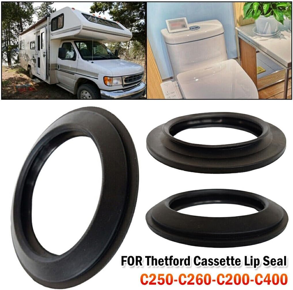 Rubber Toilet Lip Seal Lip Seal Cassette Lip Seal Replacement for Thetford Toilet Cassette Fits All C200/C250/C400/C2 image number 2