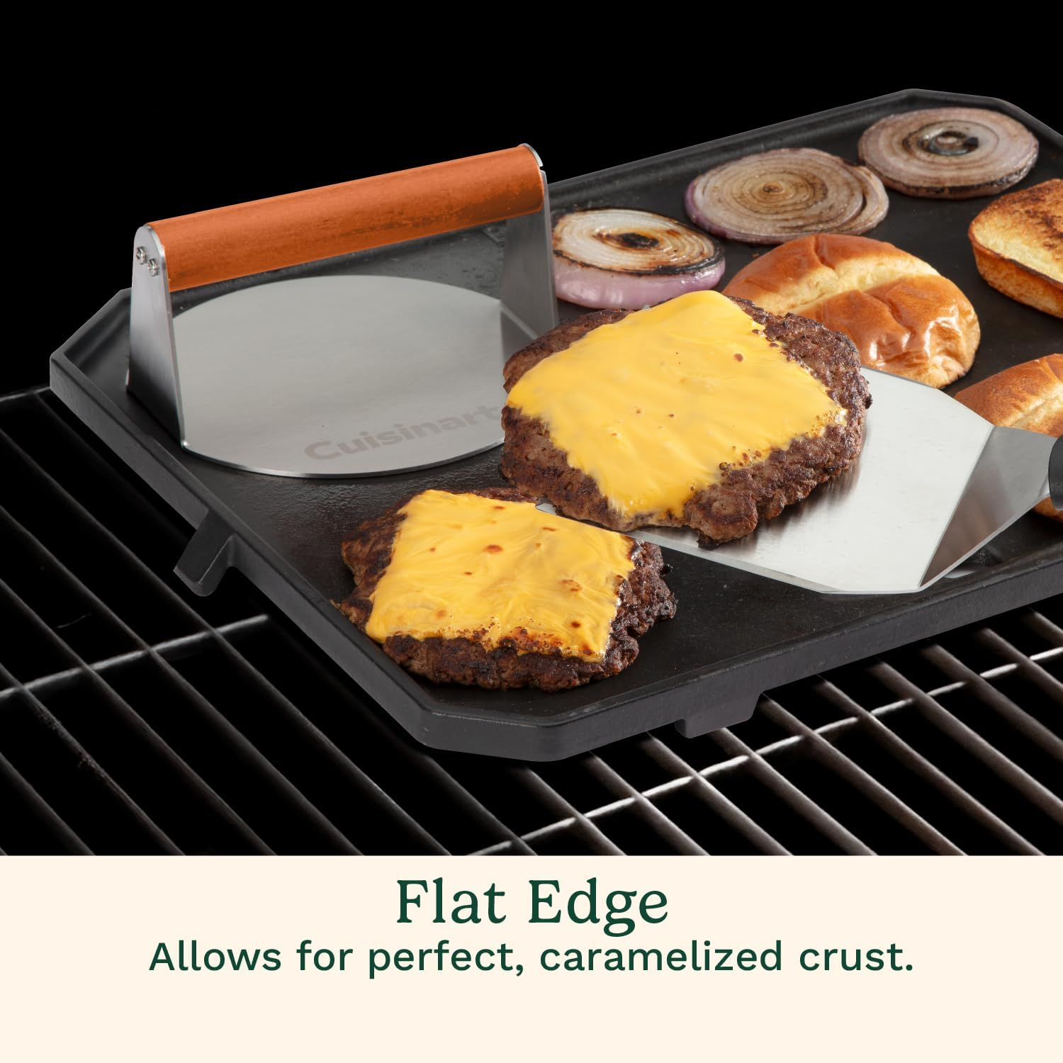 Cuisinart CISB-275 Stainless Steel Smashed Burger Press image number 2