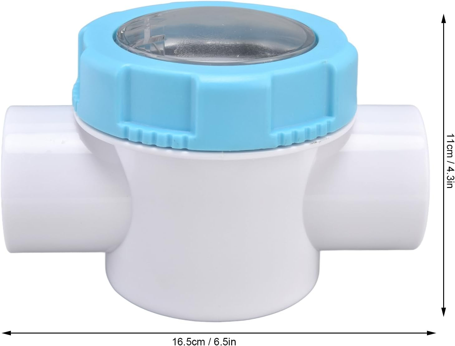 Check Valve Preventer Pool Filter Piping PVC 2 Ways Controller Valve Fitting for 50Mm Pool Filter Valves image number 3