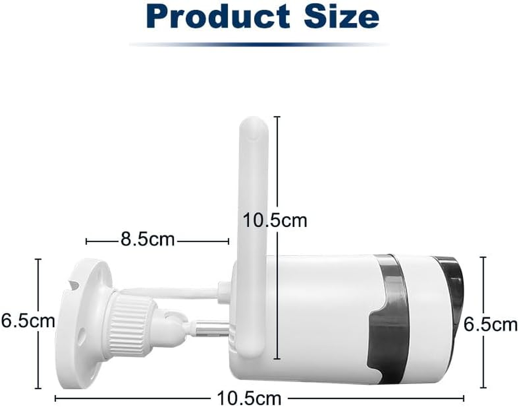 5MP Security Camera Outdoor/Indoor Security System, 2K Wifi IP Security Camera for Home with Night Vision, 2-Way Audio, Motion Detection, Weatherproof image number 6