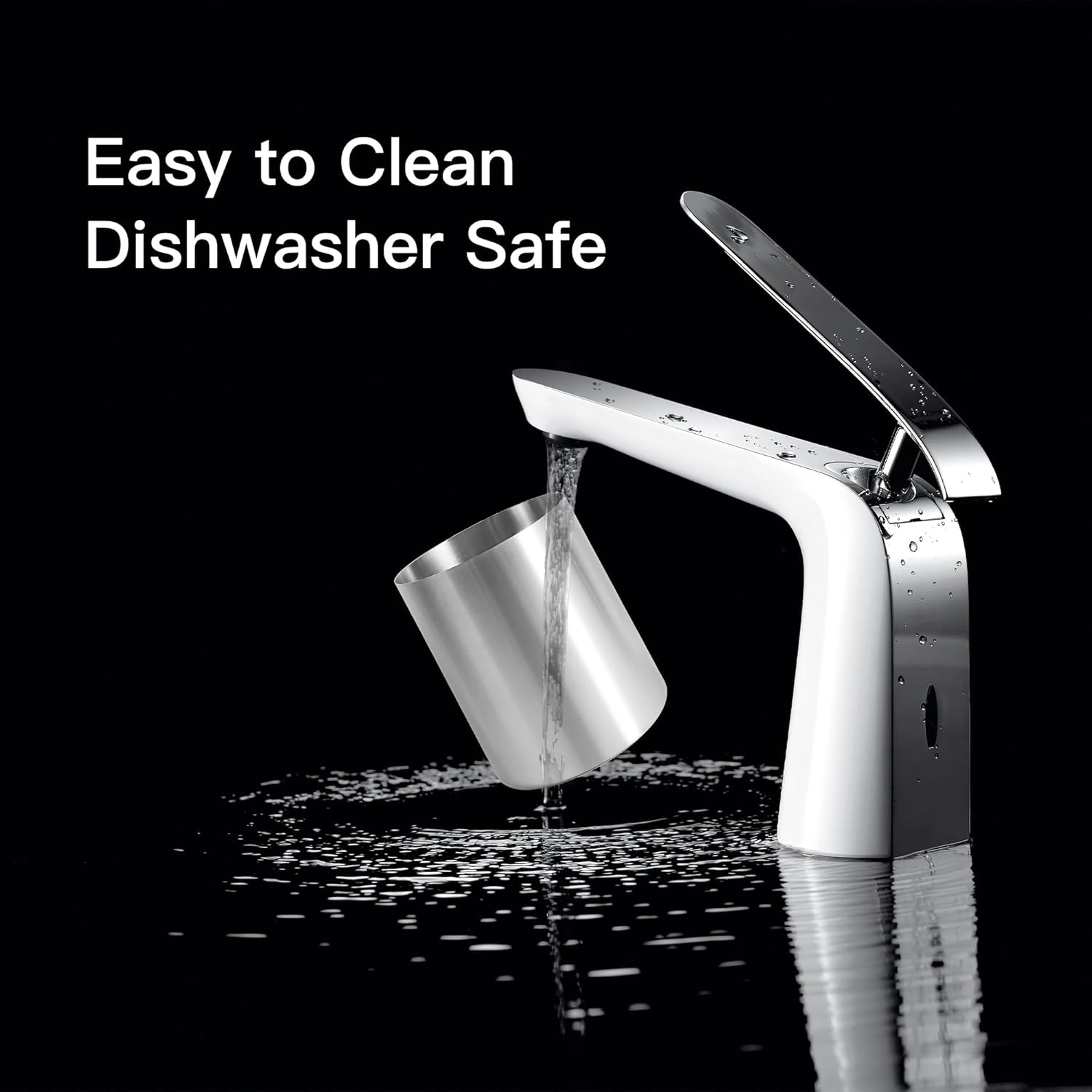 IMEEA Small Kitchen Utensil Holder for Countertop SUS304 Stainless Steel Utensil Crock for Kitchen Counter Utensil Organizer Storage Caddy image number 4