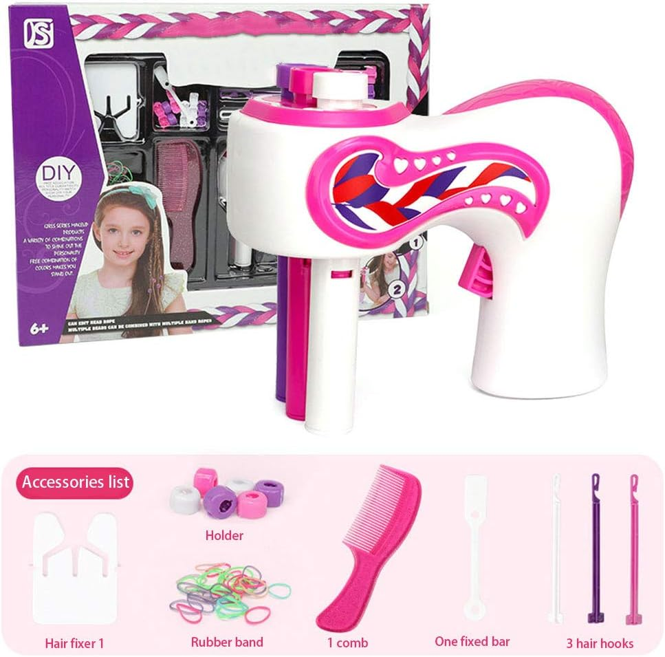 Automatic Hair Braiding Tool, Electric Hair Twister Tool Automatic Twist Styling Braid Hair Braider Automatic Knitted Hair DIY Simulating Styling Tool image number 3