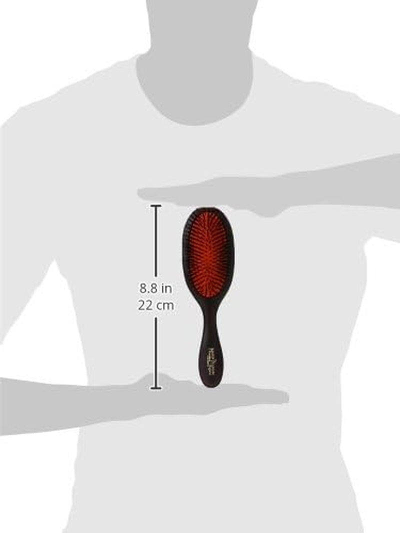 Mason Pearson Handy Bristle Brush, B3 Dark Ruby, 2 Count image number 5