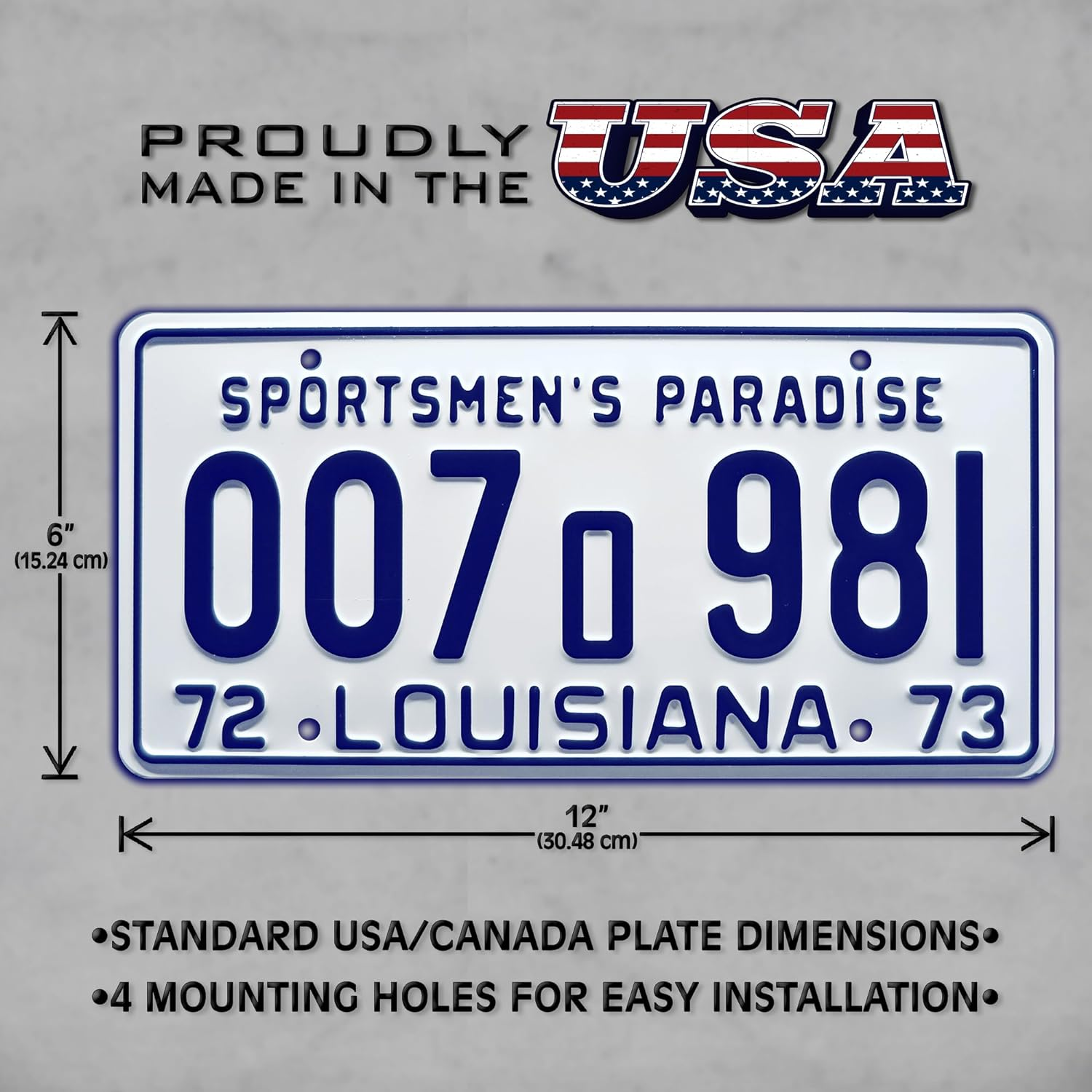 Jaws | Shark Autopsy | Metal Stamped License Plate image number 5