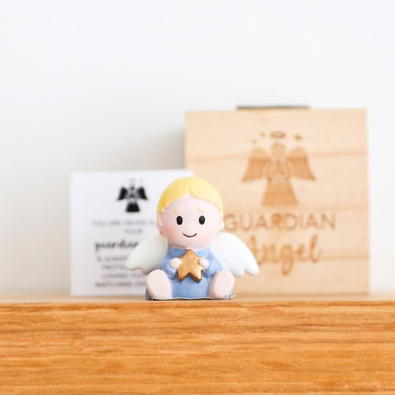 Splosh Guardian Angel Pocket Promise Keepsakes, Beige image number 3