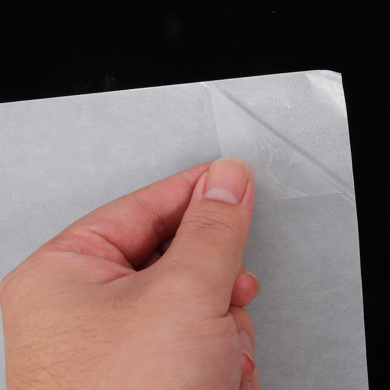 Ciieeo 20 Sheets Double Sided Fusible Iron on Adhesive Tapes for Fabric No Sew Bonding Perfect for Clothing Home Decor and Craft Projects image number 2