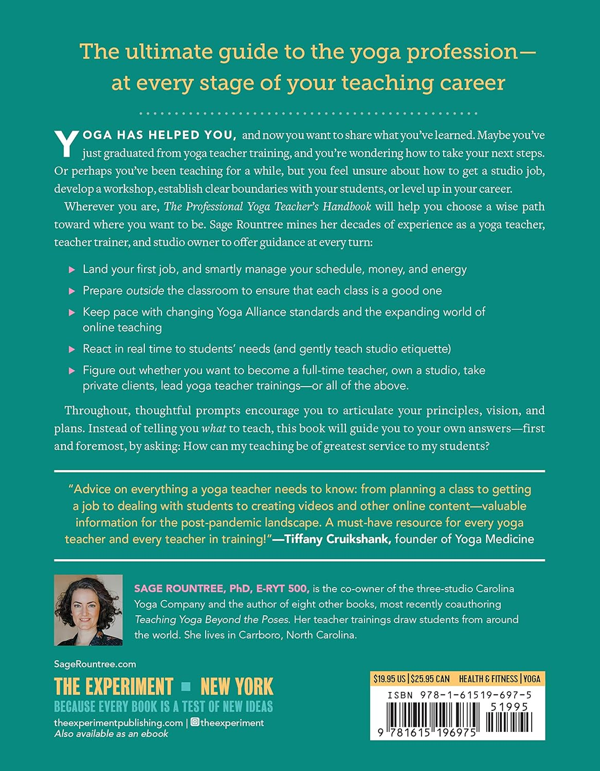 Professional Yoga Teacher'S Handbook: the Ultimate Guide for Current and Aspiring Instructors - Set Your Intention, Develop Your Voice, and Build Your Career image number 4