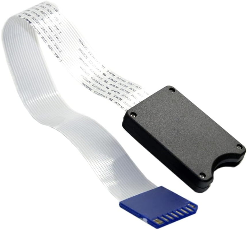 NFHK Standard SD SDHC Memory Card Kit Male to SD Female Extension Soft Flat FPC Cable Extender 25Cm image number 3