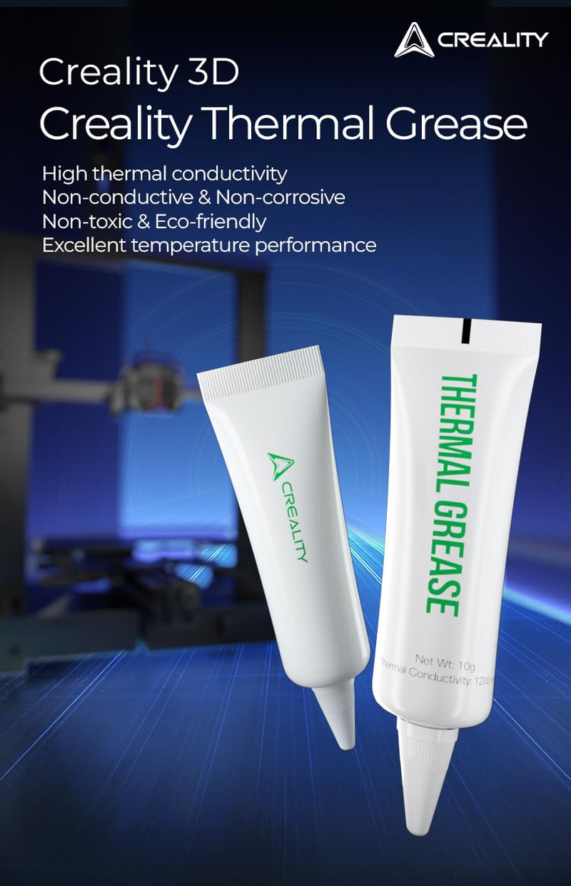 Creality Thermal Grease + Lubricant Grease Set, High Thermal Conductivity & Noise Reduction, 3D Printer Accessories image number 3