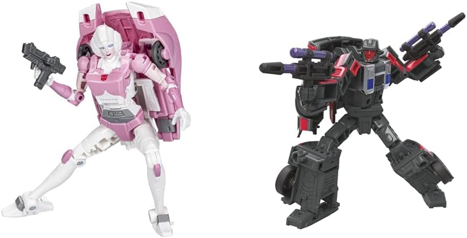 Transformers Toys Studio Series 86-16 Deluxe Class the Transformers: the Movie Arcee Action Figure - Ages 8 and Up, 4.5 Inch image number 2