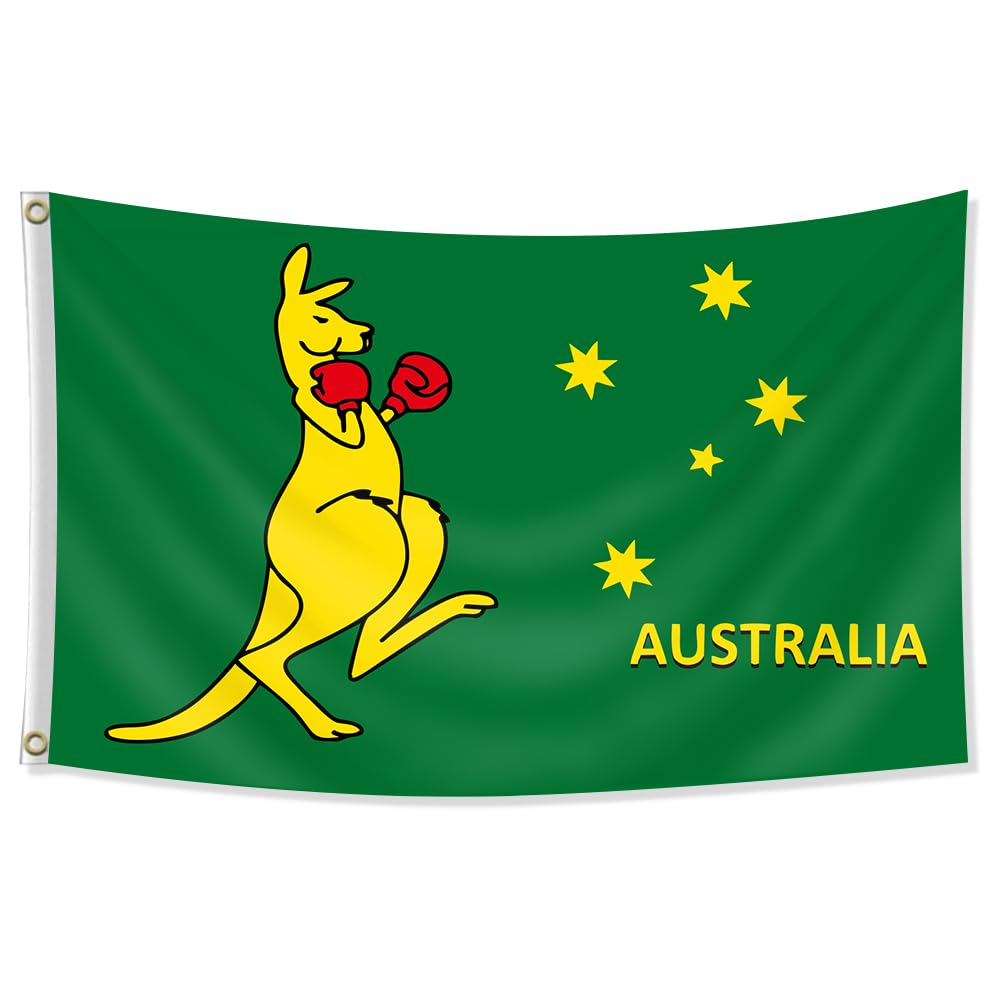 Australian Aussie Flag Australia Day Heavy Duty Outdoor 3X5 Ft Australian National Flags (Blue)