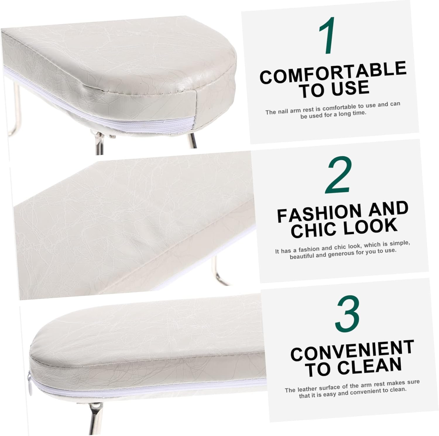 Nail Art Hand Pillow Manicure Arm Rest Cushion Stylish Nail Salon Accessory Easy to Clean image number 4