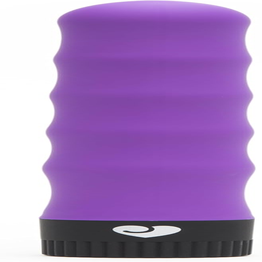 Lovehoney Silencer Vibrator - 7 Inch Vibrator for Women - Multispeed Quiet Vibrator - Rounded Tip & Wavy Shaft for Stimulation - Waterproof - Purple image number 1