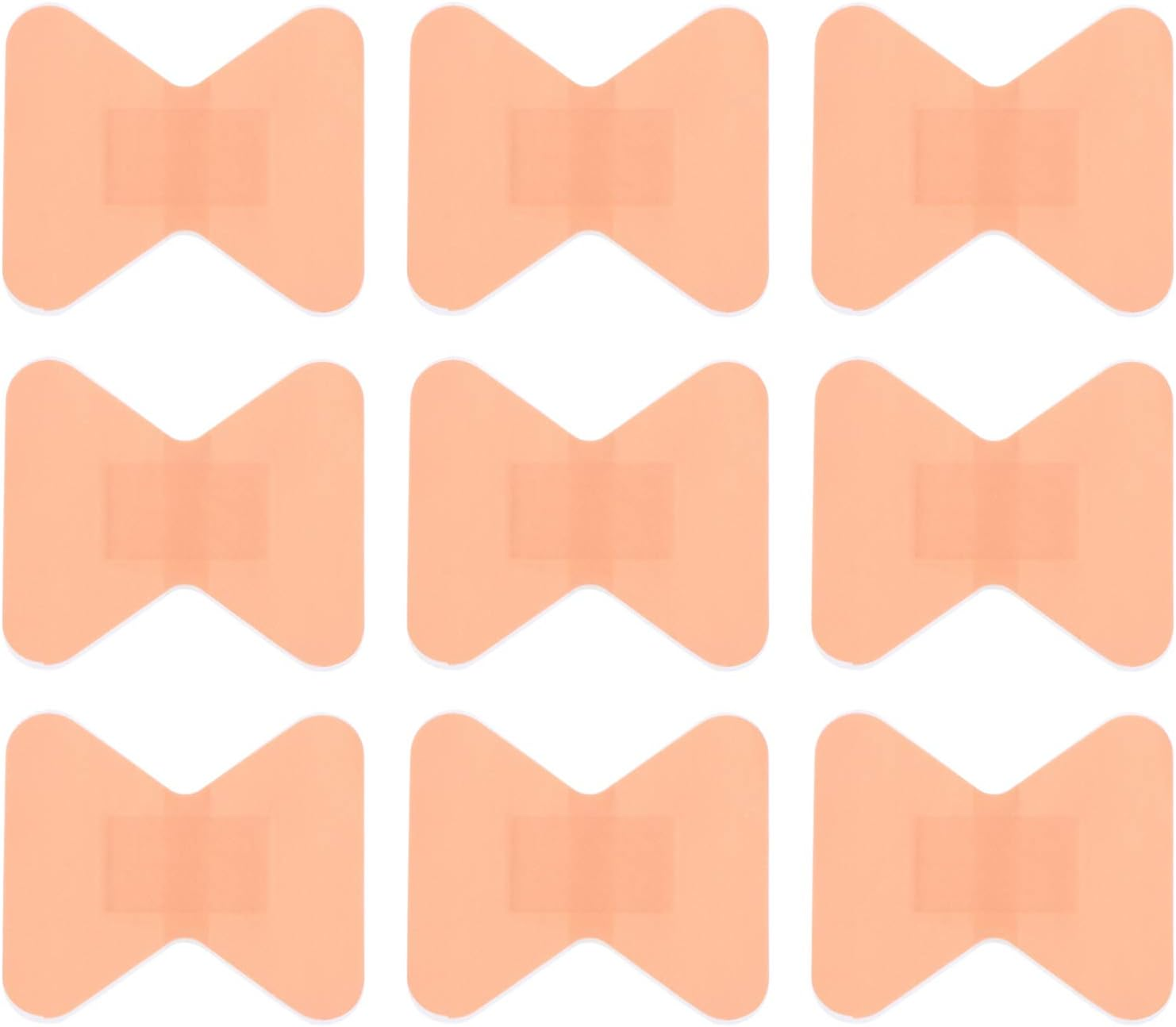 Baluue 40Pcs Elastic Fabric Bandages for Knuckle and Fingertip Wounds Waterproof Flexible Adhesive Band with Breathable Non-Stick Pads