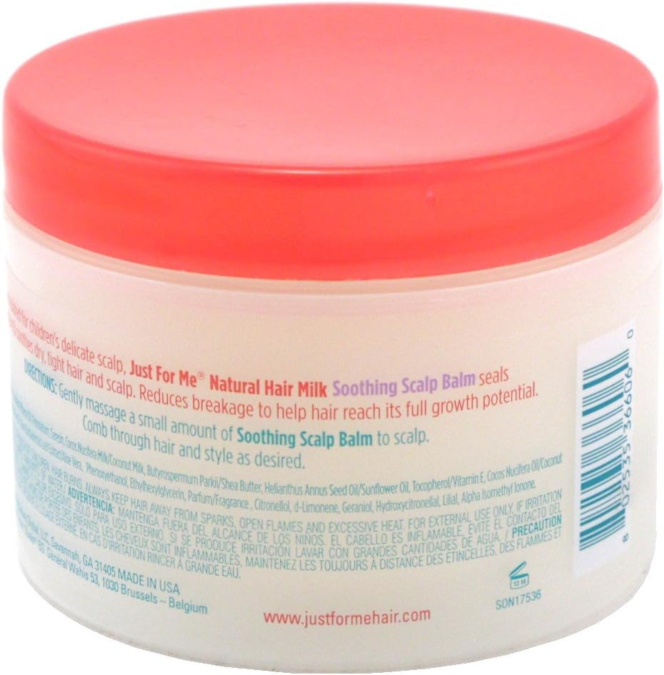 Just for Me Soothing Scalp Balm Jar 6 Oz.