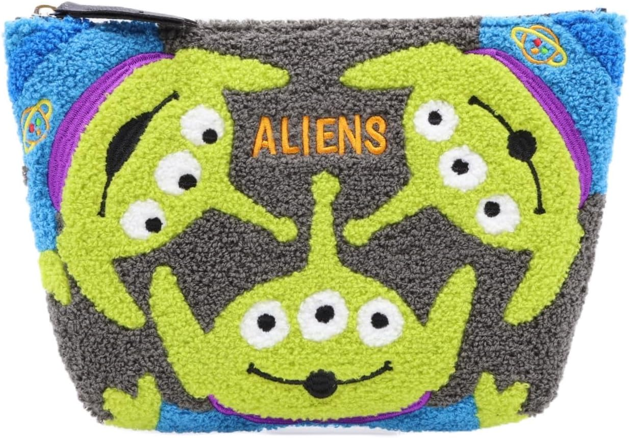 Disney DPTS-PCH35 Cosmetic Bag, Alien/Dark Gray, Alien/Dark Grey, One Size
