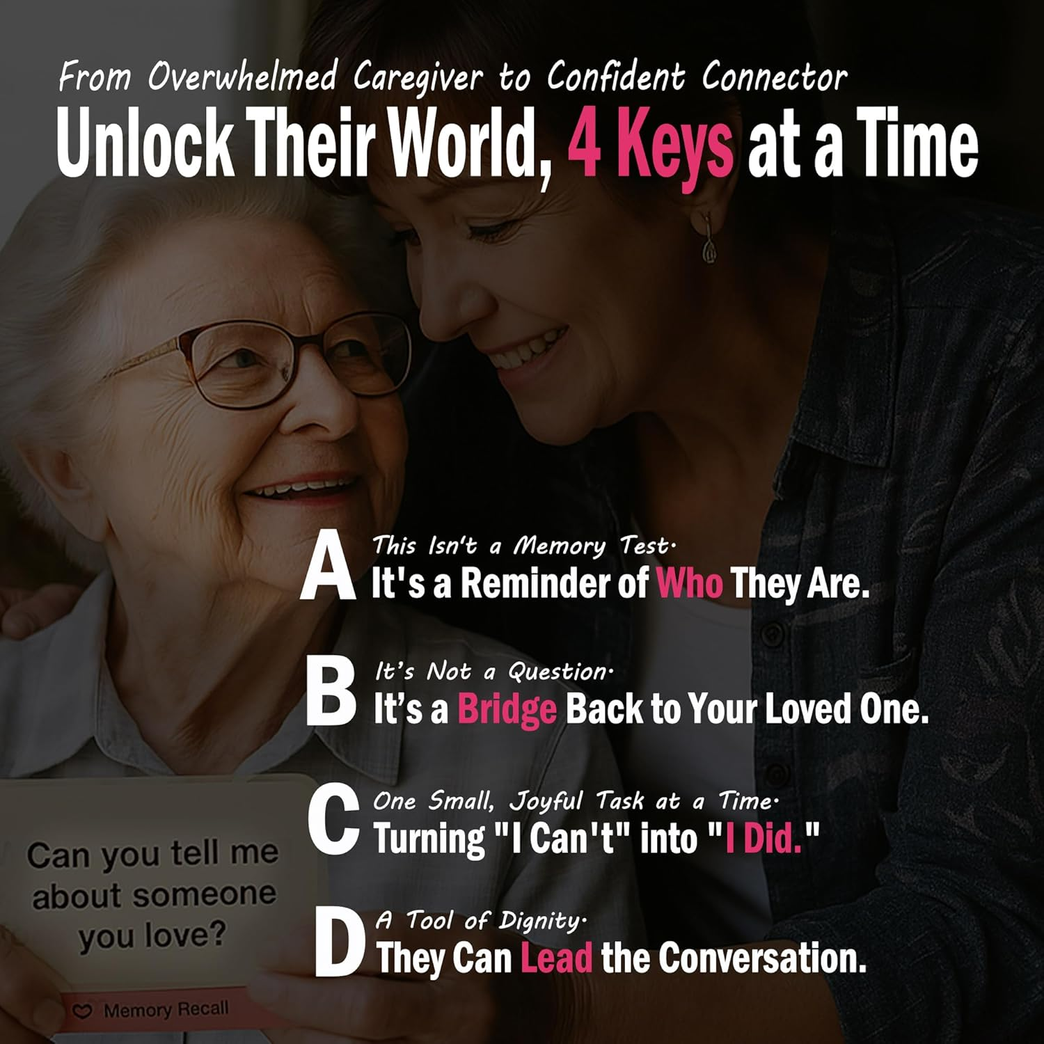 Comficare Dementia Conversation Cards: Alzheimers Activities for Dementia Patients,240 Engaging Prompts for Memory Recall, Emotional Connection & Cognitive Stimulation&ndash;Reminiscence Therapy image number 6