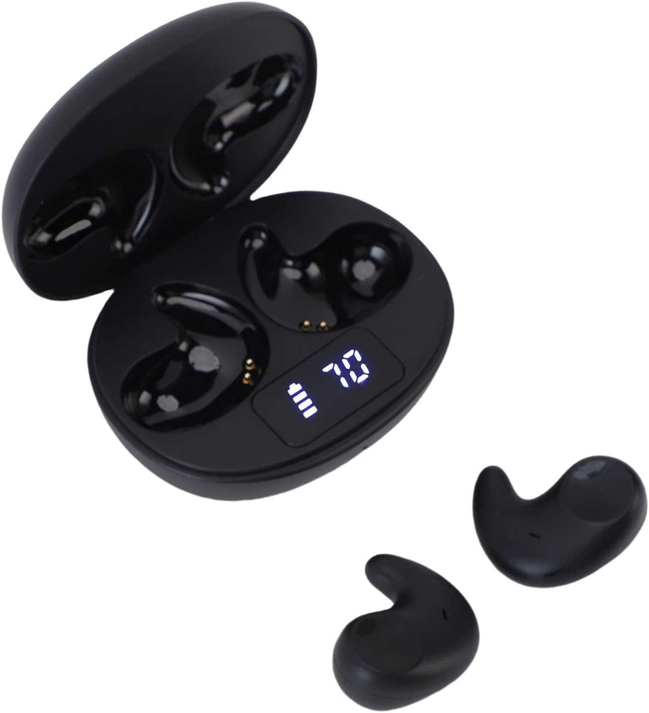 Plyisty Sleep Tube Headphones, Earphones for Side Sleepers, Headphones for Sound, Bluetooth 5.4 Wireless Earbuds, Ergonomic Design for Total Night Comfort image number 5