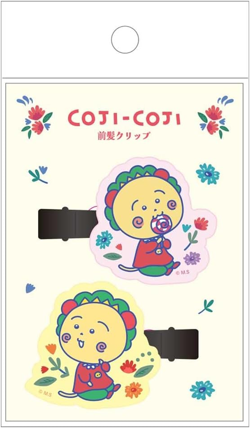 Tees Factory CJ-5548078CJ Flower Break Time, Bangs Clip, Approx. H 1.6 X W 1.6 X D 0.2 Inches (40 X 40 X 4 Mm)