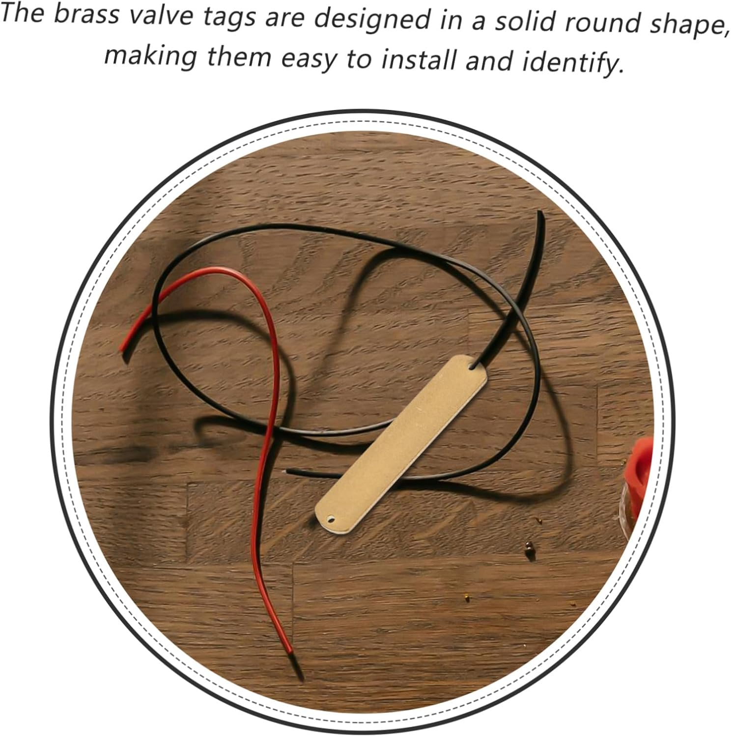 LAPYAPPE 10Pcs Key Tags Blank Luggage Labels for DIY Tear Resistant Keychain Identification Tags Convenient Portable for Travel and Decoration