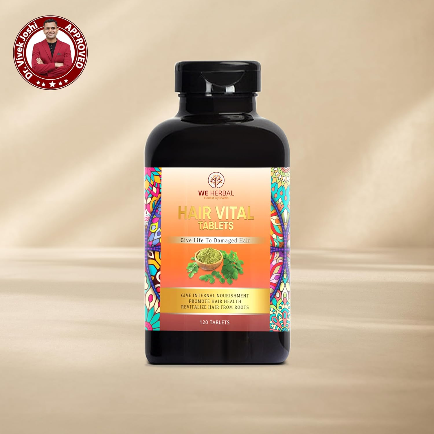 Hair Vital Tablets &ndash; Promotes Hair Growth, Reduces Hair Fall, Improves Hair Health, 120 Tablets image number 3