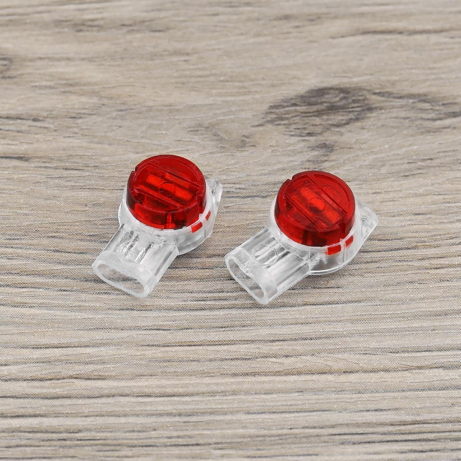 Emsea 50PCS UY Connectors K3 Telephone Cable Connectors Waterproof Gel-Filled UY Butt Splice Connectors Jelly Crimp Connectors for Data Cable Phone Wire Joints image number 3