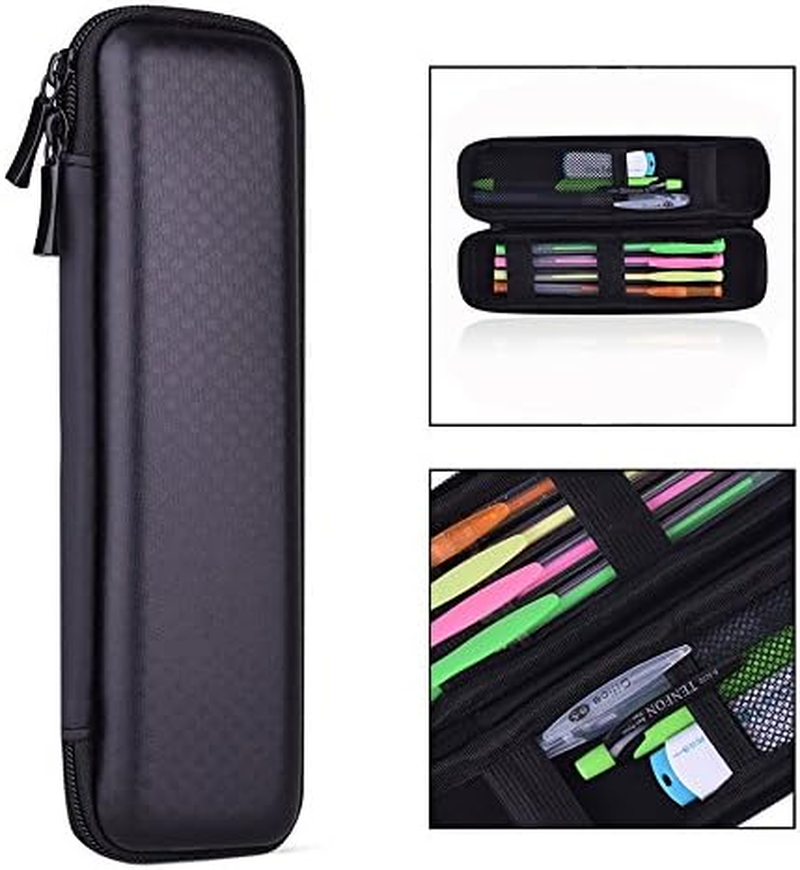 OFKPO EVA Pen Case, Lightweight Waterproof Pencil Case for Ballpoint Pens, Pencils, Writing Instruments image number 4