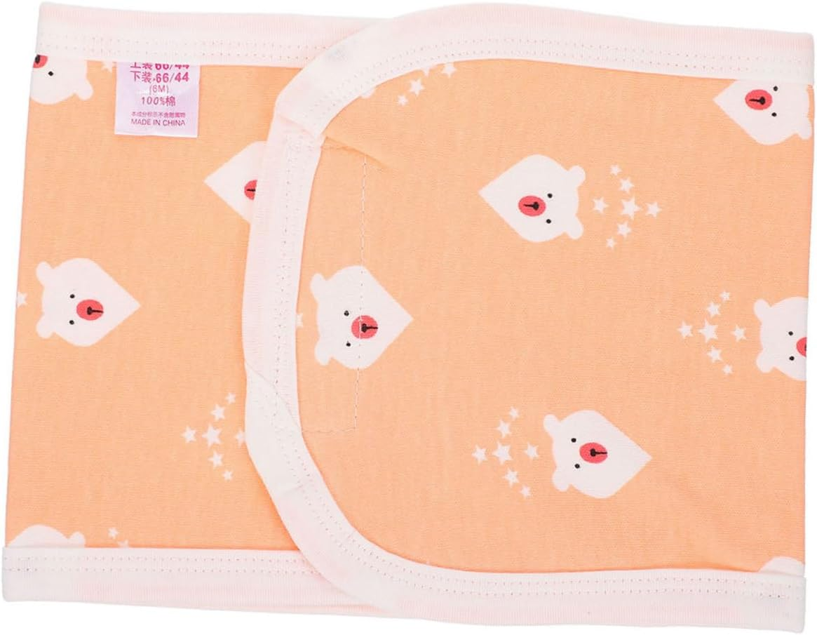 PACKOVE Newborn Cotton Belly Band 80Cm Soft Baby Navel Cord Protective Belly Wrap for Autumn Winter Sleep and Outdoor Use Comfortable Belt for Infants