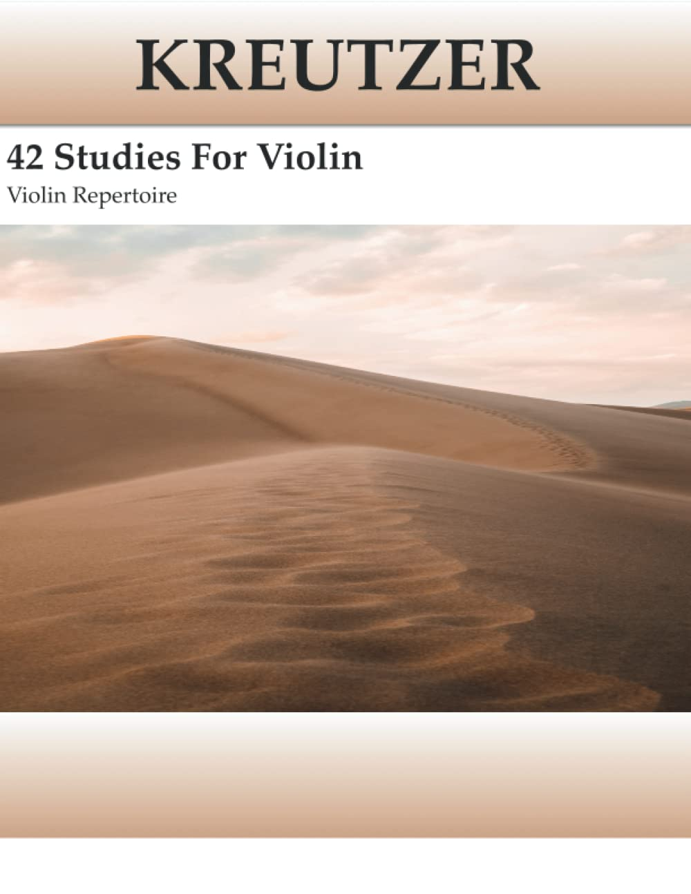 Kreutzer - 42 Studies for Violin image number 1