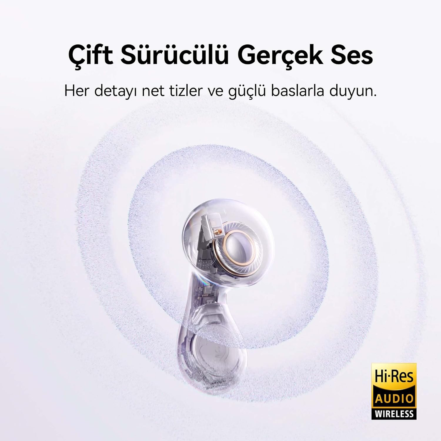 HUAWEI Freebuds 6 Wireless Earbuds Bluetooth Earphones Noise Cancelling Curved in Ear Headphones Water Resistant AI Smart Volume Smart Charging, Simultaneous Interpretation Bone Conduction Black image number 2