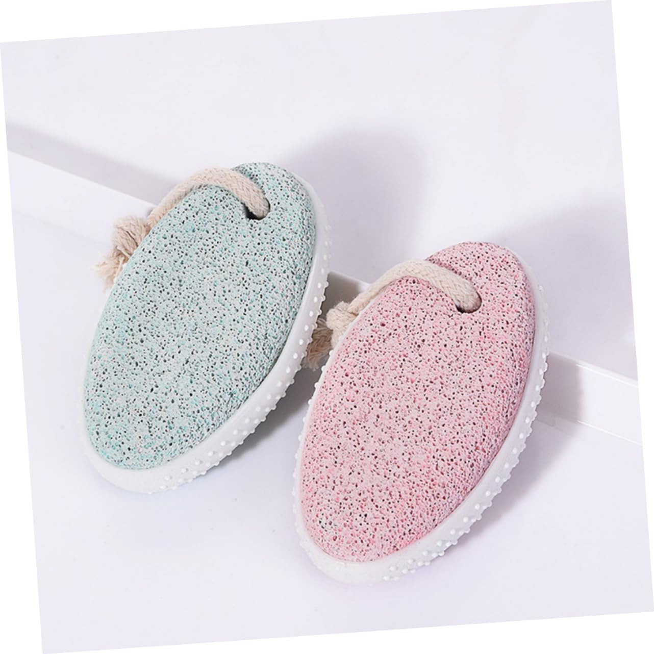 IWOWHERO Pumice Stone Foot Grinding Stone Callus Remover for Feet Double-Sided Foot Sc Foot Care Tool Smooth Comfort image number 1