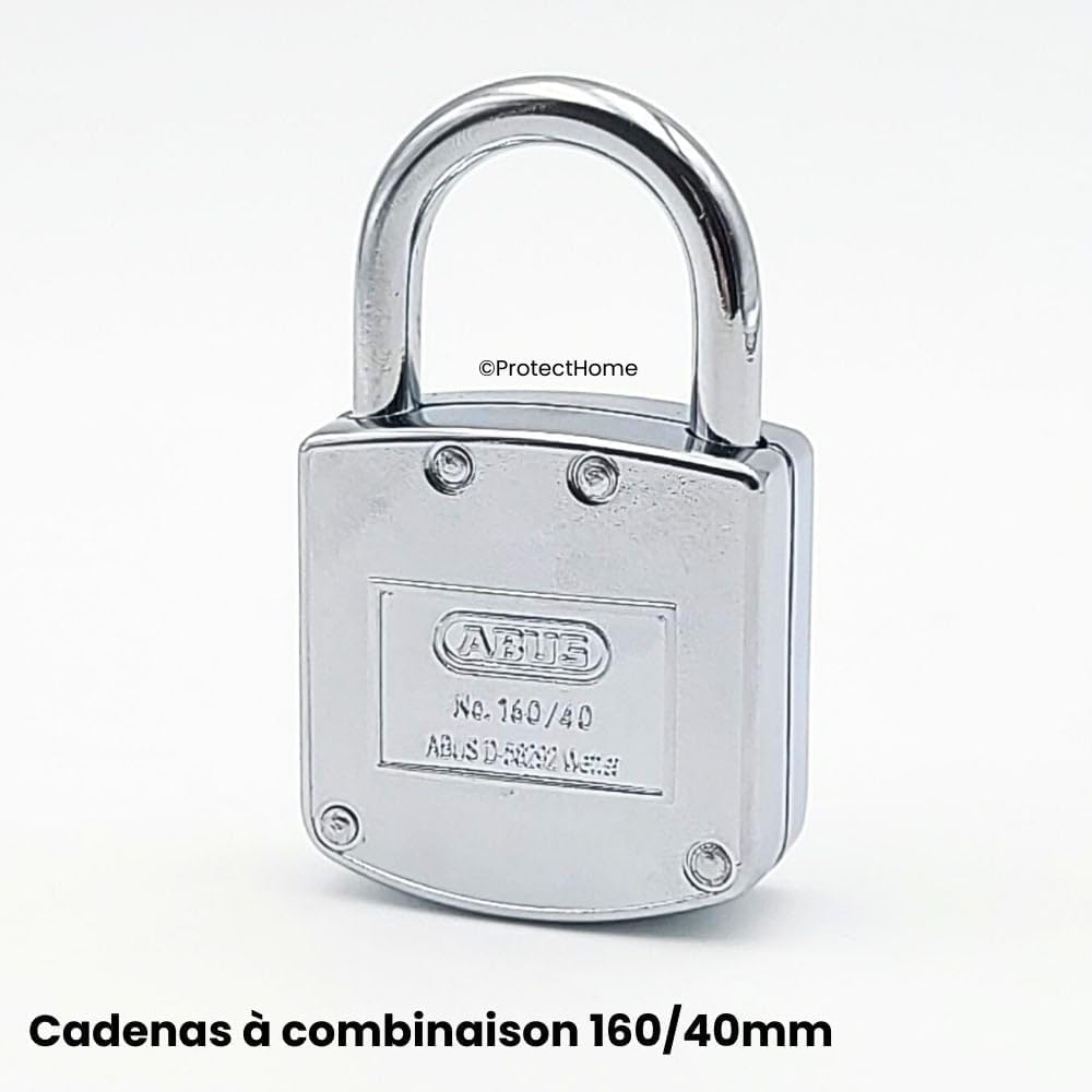 ABUS 35013 Combination Padlock 160/40 Mm Silver image number 4