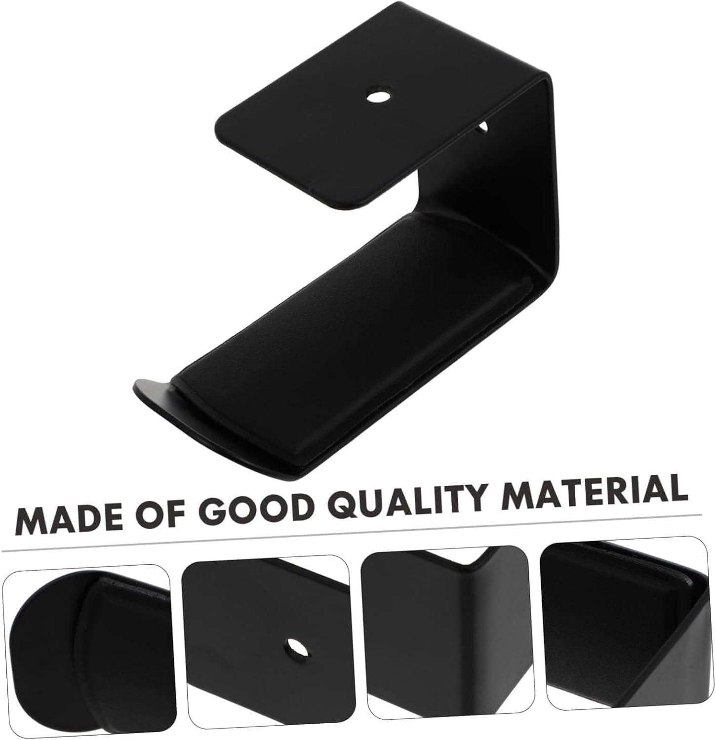 Roczential Headphone Holder Under-Desk Headphone Mount under Desk Headset Stand Headset Hook Gaming Headset Holder Gaming Headphone Stand Headset Holder Hanger Earphone Hanger Headset Hanger image number 5