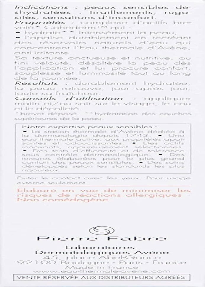 Av&egrave;ne Hydrance Rich Moisturising Cream 40 Ml image number 3