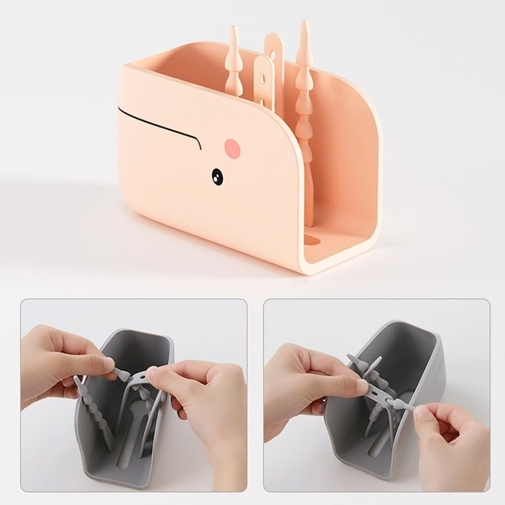 Soft Cute Faucet Cover Bathtub Spout Cover,Protective Faucet Safety Guard for Kids, Bathtub Protector for Baby Shower (Apricot) image number 2