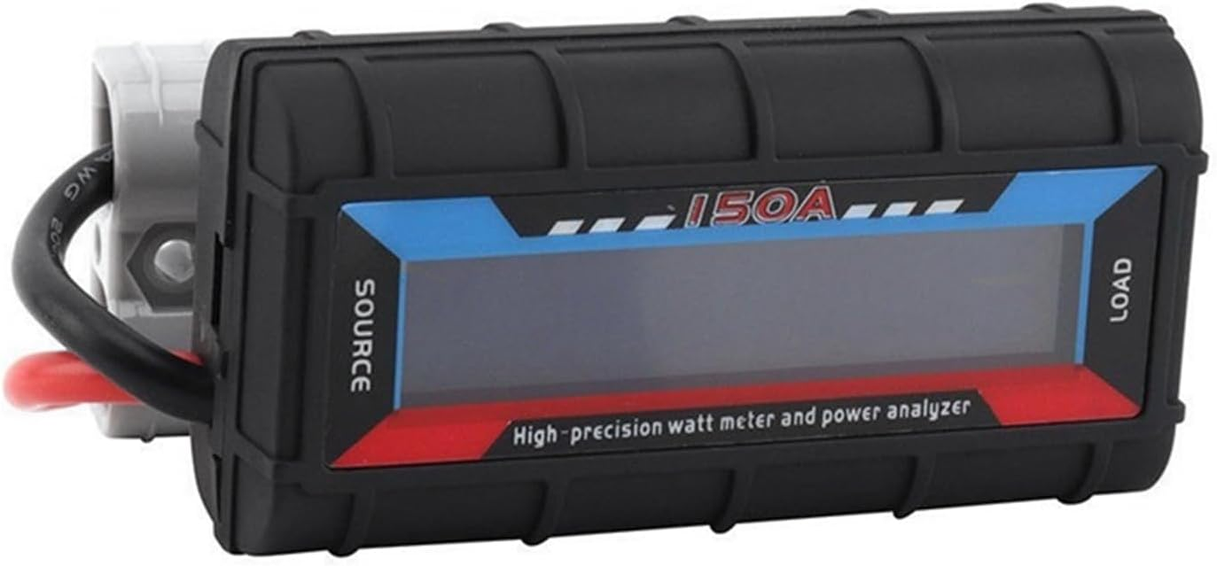 1 Piece 150A LCD Digital Amp Watt Meter Power Analyser Black Plastic Car Accessories Solar Caravan Meter for Plug Tool image number 4